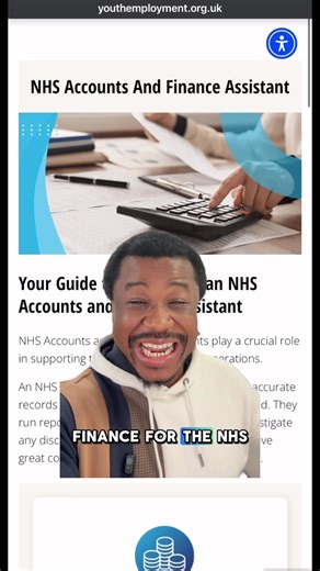 Most people don’t realise the NHS needs finance professionals too. Behind every hospital and healthcare service are teams managing budgets, payments, reporting and financial records. Here’s a quick breakdown of the NHS Accounts and Finance Assistant role. Click the link in our bio to find out more. #NHSCareers #FinanceJobs #EarlyCareers #Apprenticeships #JobsUK