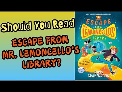 Escape from Mr. Lemoncello's Library Book Trailer | Mystery Hook (Grades 4-7)