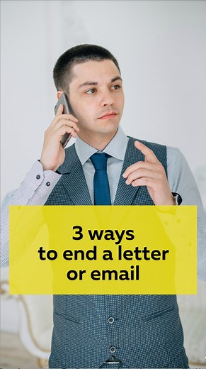 Here are 3 ways that you can end an email or a letter. You can say 1. Sincerely 2. Yours truly 3. Best wishes #english #learnenglish #studyenglish #englishphrases #englishvocabulary #learnenglishonline #learnenglishdaily #speakenglish #englishteacher #englishlearning #englishspeaking | English with Kris Amerikos