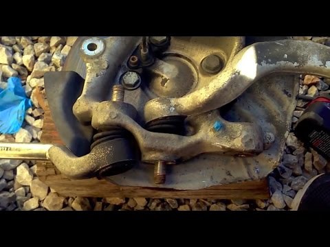 Part 1 BMW E39 E38 M5 Front Control Arm Suspension And Tie Rod Replacement 525i 528i 530i 740i 740il