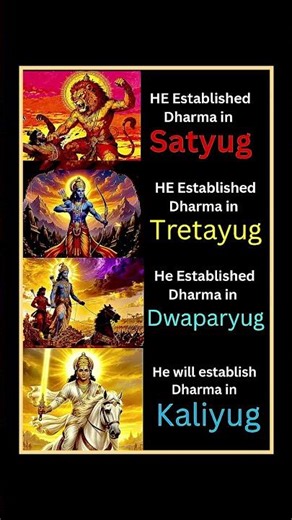 Vishnu’s Avatars: Restoring Balance in Every Yuga 🌍 #Shorts