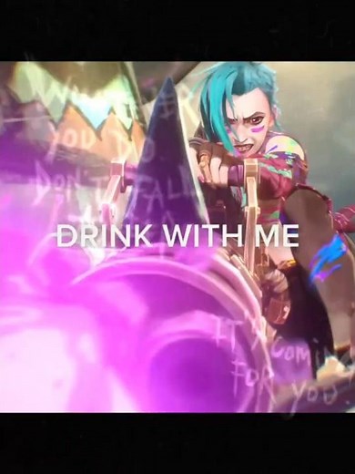 𝐏𝐎𝐏 𝐰𝐢𝐭𝐡 𝐦𝐞 | 𝗝𝗶𝗻𝘅 #arcane #jinx #leagueoflegends