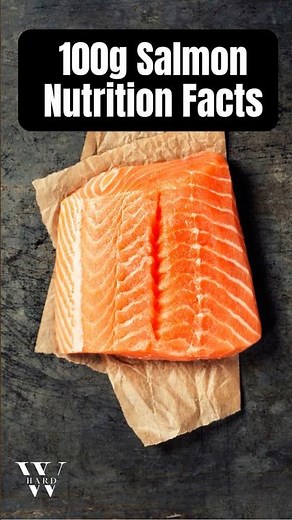 100g Salmon Nutrition Facts #Salmon #NutritionFacts #HealthyEating