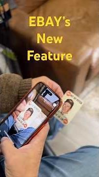 EBAY's NEW Scan Card and Price Guide Feature! #shorts #ebay #sportscards