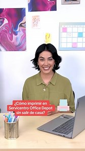 Ahora puedes mandar a imprimir desde Servicentro Digital Office Depot. Es rápido, en línea y sin filas, ¡más fácil imposible! 🖨️ #impresiondigital #herramientasdigitales #servicentrodigital #imprenta #personalizado #servicentro #officedepot #diseñadores #emprendedores | Office Depot México