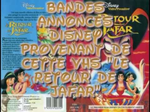 Bandes annonces vhs disney(Le retour de Jafar)