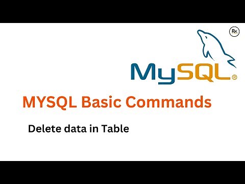 MySQL Basic Commands | Delete Data in Table Explained | RK IT Arena