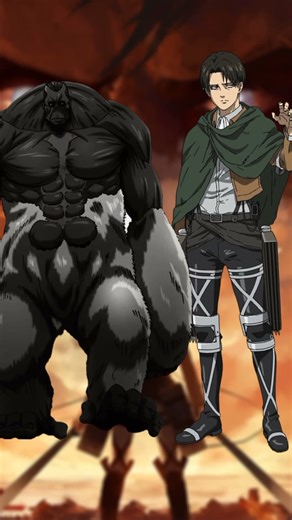 Attack on Titan Character Titan Forms 😮(Part 4) #attackontitan #aot #anime #shorts
