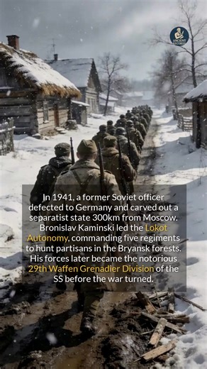 39K views · 145 reactions | In 1941, a defecting officer built a Nazi state inside Russia. #history #worldhistory #historicalfacts | Ancient Records | Facebook