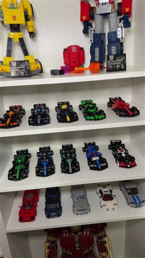 Small Lego Speed Champion Collection Showcase