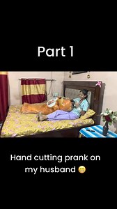 66K views · 710 reactions | Hand cutting prank on my husband part 1  #viral #facebookviral #viralreelsfacebook #trendingreels #prankvideo | Parul Queen | Facebook