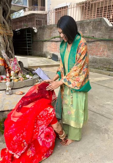 The Blessing of Touching Feet in Family Traditions