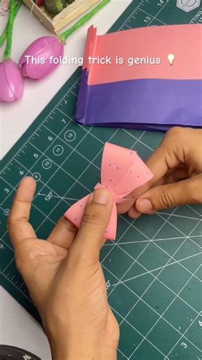 This fold is the secret too a perfect paper bag !👀