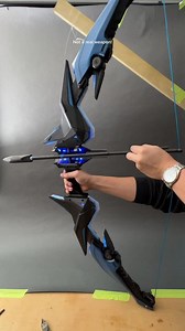 DIY 3D-printed Sova Bow for Valorant Cosplay