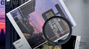 20X Pocket Magnifier, HD Folding Magnifying Glass for Reading, Mini Portable Page Magnifier for Books, Maps, Coins & Seniors (Black)