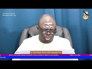 In The Prayer Room with Apostle Tim