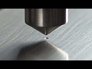 Rockwell C Hardness Test - Close-up