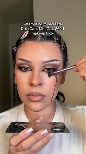 Recreating Doja Cat's Enchanting Tears Makeup Look for Met Gala 2024