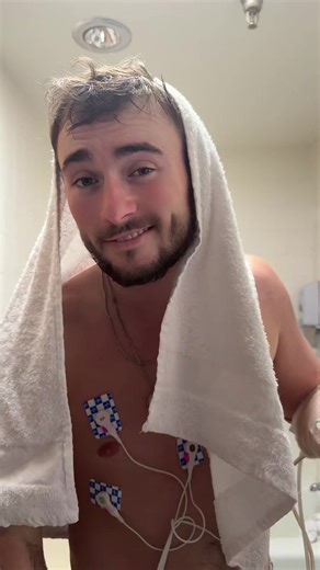 Anybody got any tips for using a toothpick rn🤔 #hospital #lineman #injured #hair #hunteralexanderstrong