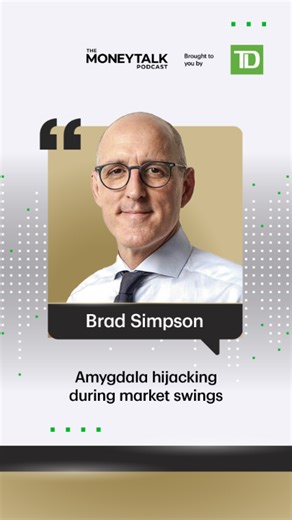Amygdala hijacking refers to our brain’s overwhelming emotional response to stress. TD's Brad Simpson explains how this hijacking could influence you during times of market volatility. 🔗 Watch/Listen to the full episode on https://go.td.com/43ajK9Q and: Spotify: https://go.td.com/4kanjUd Apple Podcasts: https://go.td.com/439tW2c YouTube: https://go.td.com/42Z0s72 | MoneyTalk