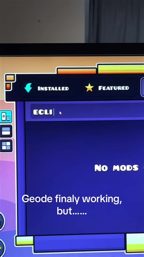 #geometrydashgame #geode #notworking #globed #eclipse | geode