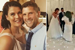 Groom's ex crashes wedding wearing WHITE & screaming 'it should have been me'