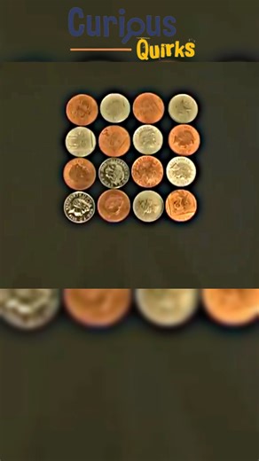 Coin row rearrange challenge 🪙 #fbreels #reelschallenge #challenge #trendingreels #reelsviral | Curious Quirks