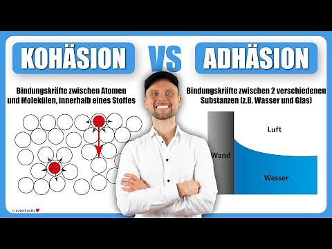 Kohäsion und Adhäsion - Einfach erklärt💡