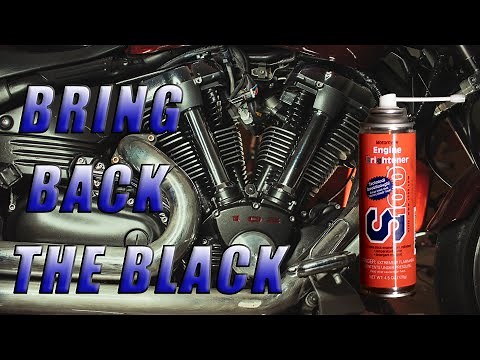Detailing the Motorcycle and Testing S100 Engine Brightener