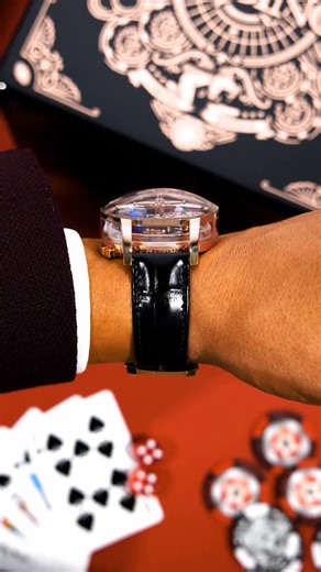 JACOB & CO. on Instagram: "Where watchmaking meets the art of risk. Astronomia Casino reimagines a legendary complication through the lens of gaming, turning every second into anticipation. A universe in motion, built for those who live for the next move. 47-mm rose gold case Roulette table 10-minute full movement rotation Triple-axis flying tourbillon #JacobAndCo #inspiredbytheimpossible"