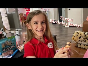 Target Themed 7th Birthday Party!