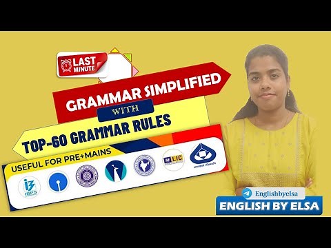 👌60 Grammar Rules Simplified🤞 Your Quick & Clear Guide to English Mastery🎓