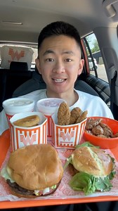 Trying Whataburger For The First Time 🔥 #food #mukbang #asmr #eating #challenge | Thejcheneats