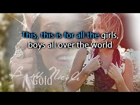 Britt Nicole - Gold [Karaoke/Instrumental]