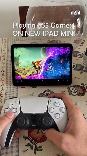 Playing PS5 Games on iPad Mini | Digit Shots