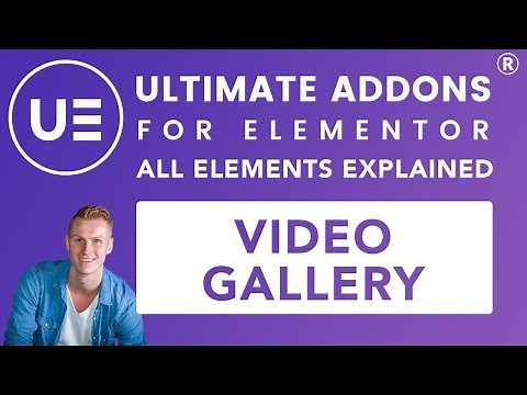 Ultimate Addons Elementor | Video Gallery