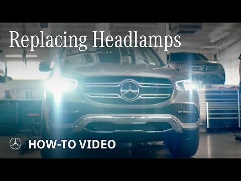 Mercedes-Benz Service Tips: Headlamp Replacement