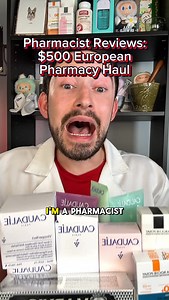 53 reactions · 4 comments |  My $500 European pharmacy haul while I was in Italy  . As a pharmacist, I had to check out what’s trending in skincare and wellness here vs the U.S. Brands featured: @larocheposayusa @caudalieus @vichyusa @nuxe @marvis #Pharmacist #PharmacyHaul #SkincarePharmacist #EuropeanPharmacy #ItalySkincare | MillennialRx | Facebook