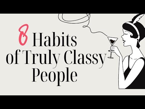 8 Private Habits That Make Classy People Shine in Public 1