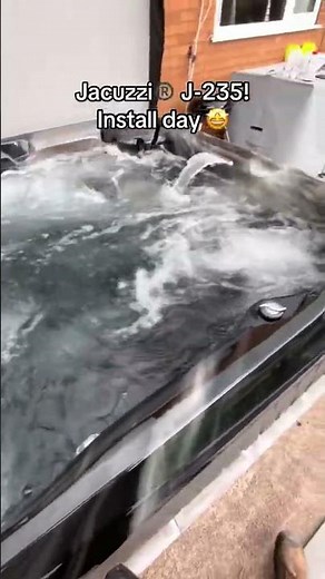 Jacuzzi J235 Hot Tub Install in Staffordshire!