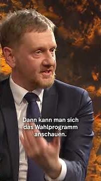 Michael Kretschmer: Brandmauer ist Unfug! | SWR Demokratieforum