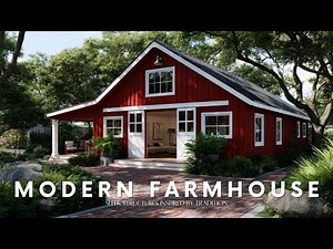Sleek Barn House Design Ideas | Modern Farmhouse Meets Luxury Living