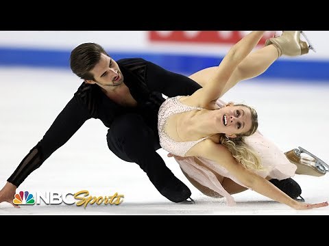 Hallelujah! Hubbell and Donohue dance their way to Skate America crown | NBC Sports