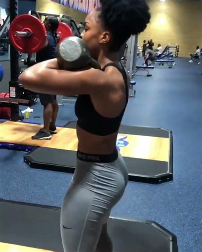 Reels #43 Master the Kettlebell Front Squat for Quads & Core | Full Quad-Focused Leg Workout