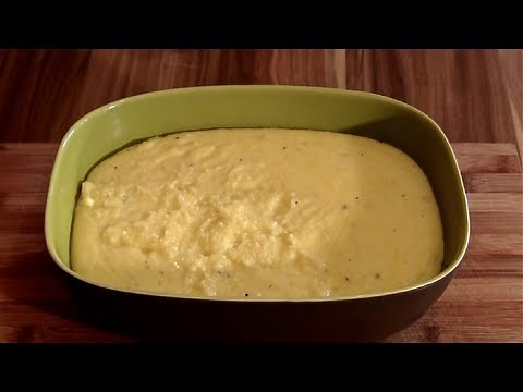 Polenta-Make your own polenta from corn semolina-Basic polenta recipe-How to make polenta
