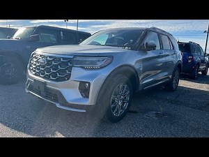 2025 Ford Explorer Platinum AWD: Start Up, Exterior, Interior & Full Review
