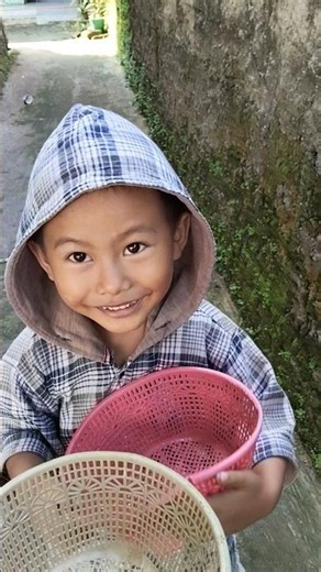 Little brother wants company to go fishing #trending