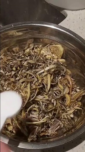 How to get Bitter taste of Banana Blossom #banana #shorts #tutorial