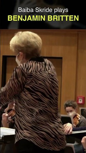 Baiba Skride performs Britten's Violin Concerto and Double Concerto