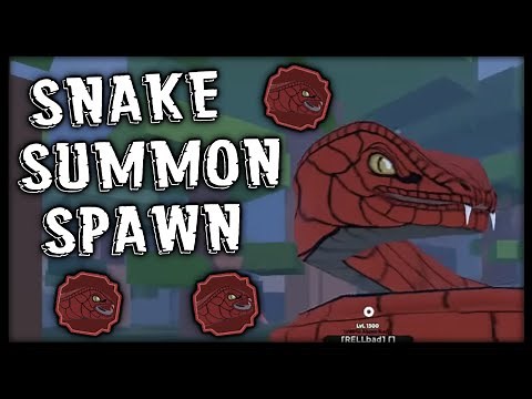 Snake Summon Spawn Location!! | Shindo Life Roblox Snake Summon